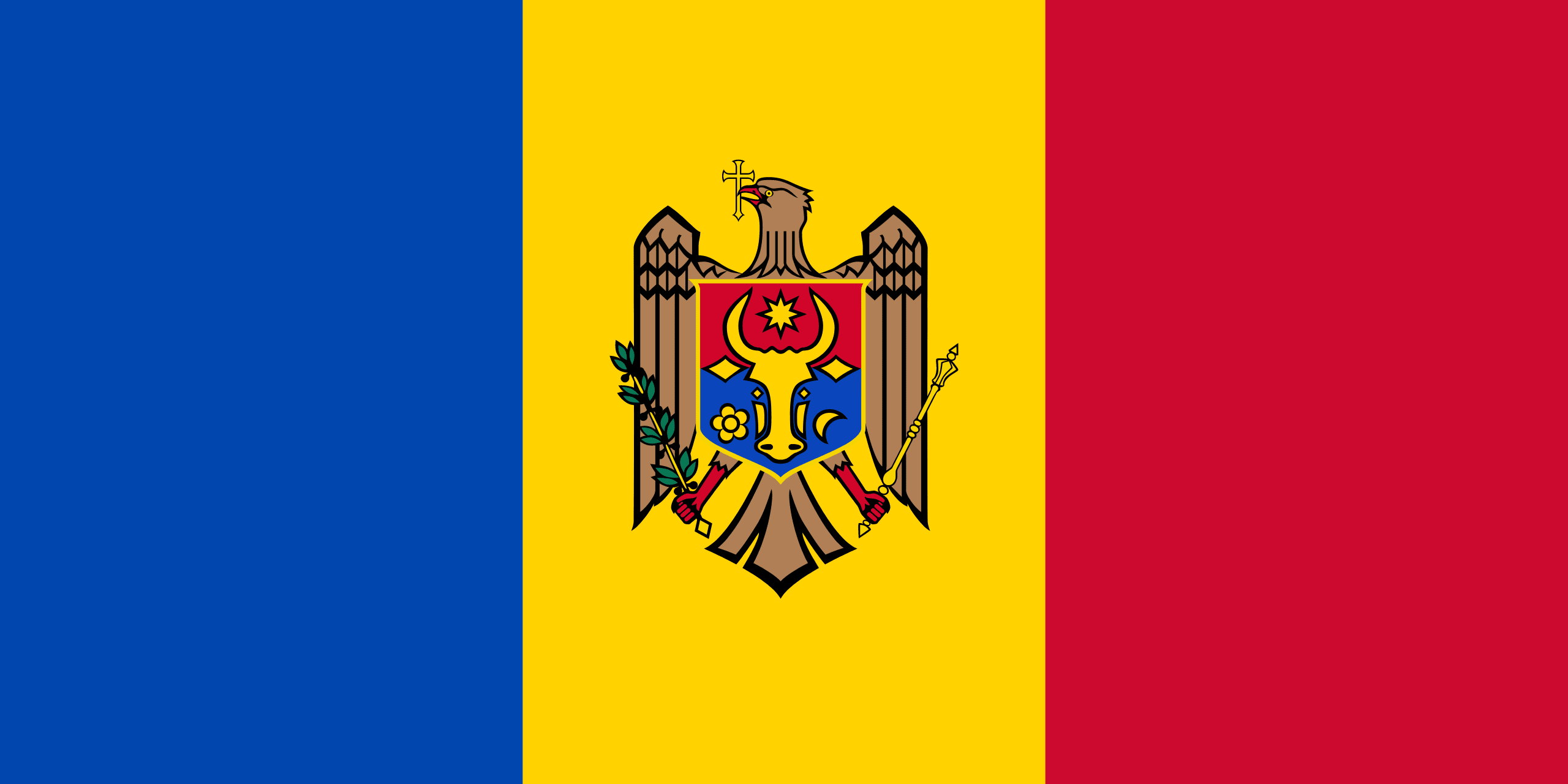 Country flag Moldova