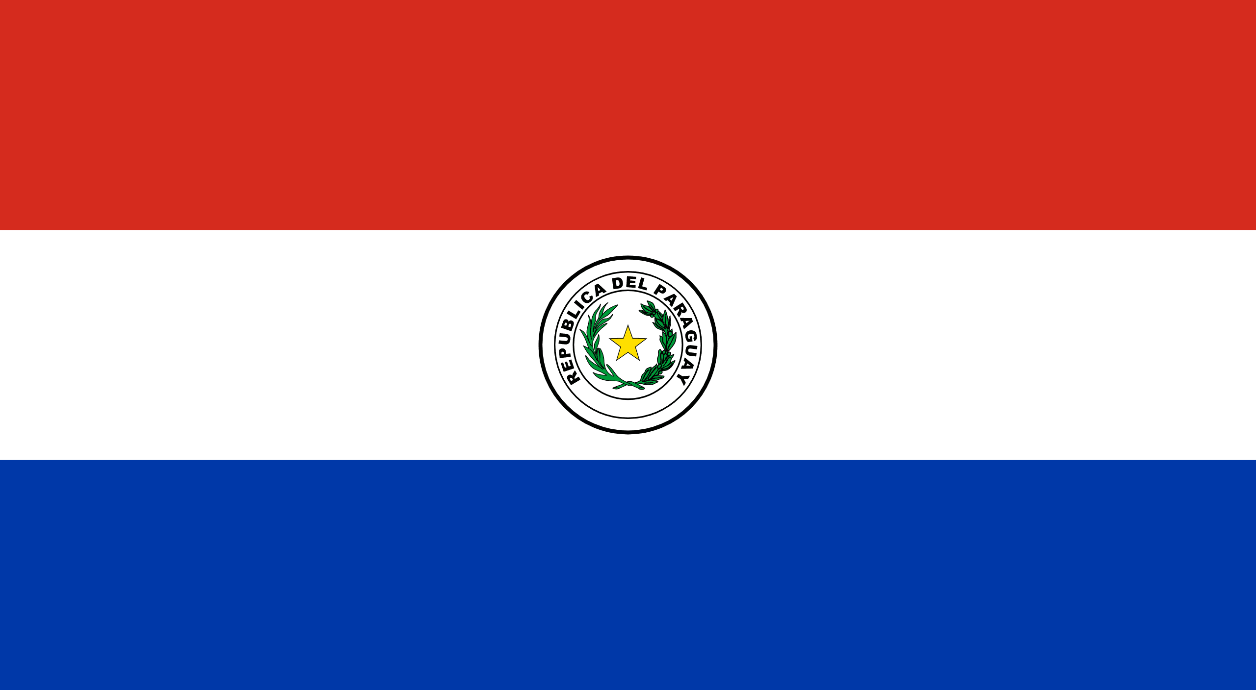 Country flag Paraguay