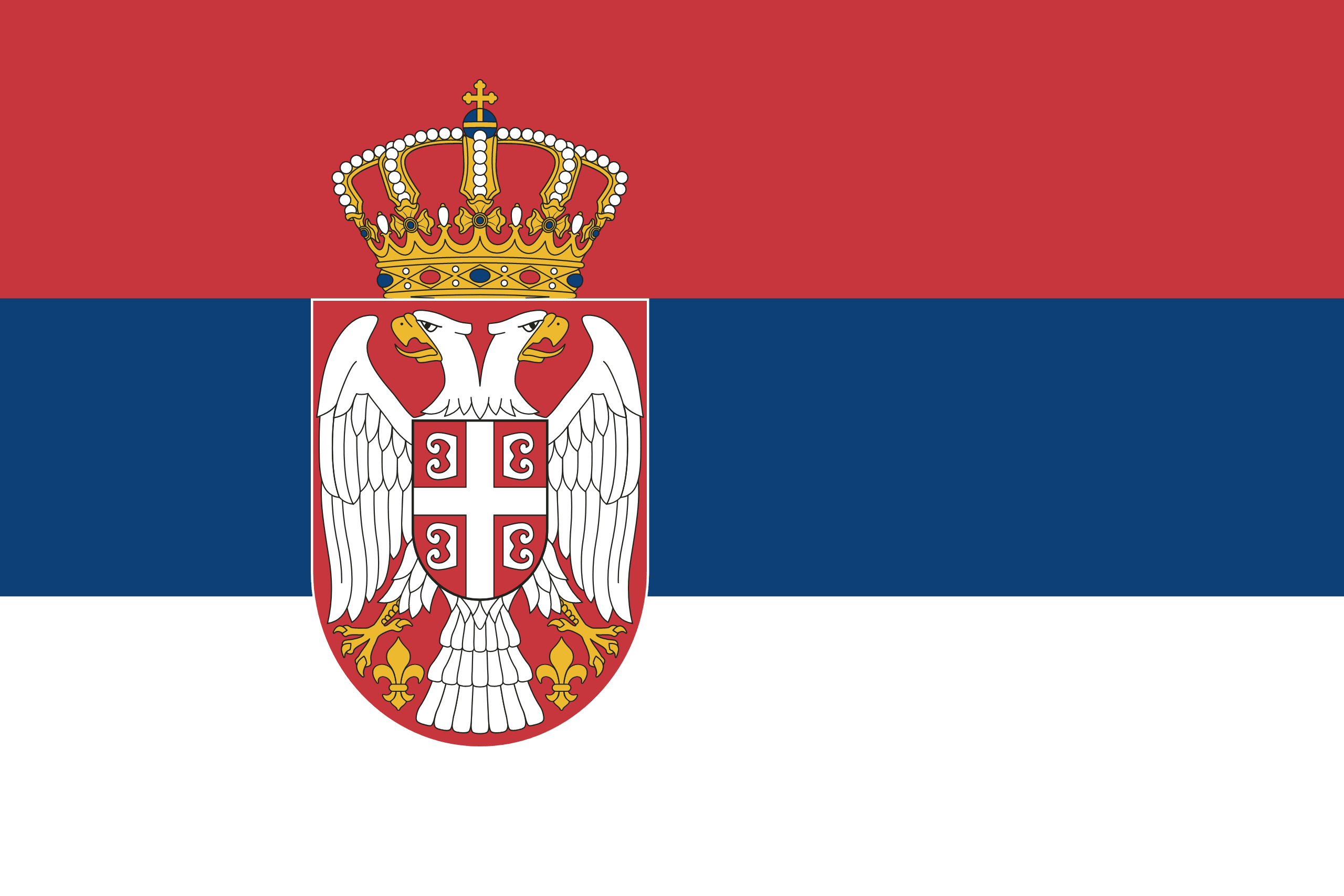 Country flag Serbia