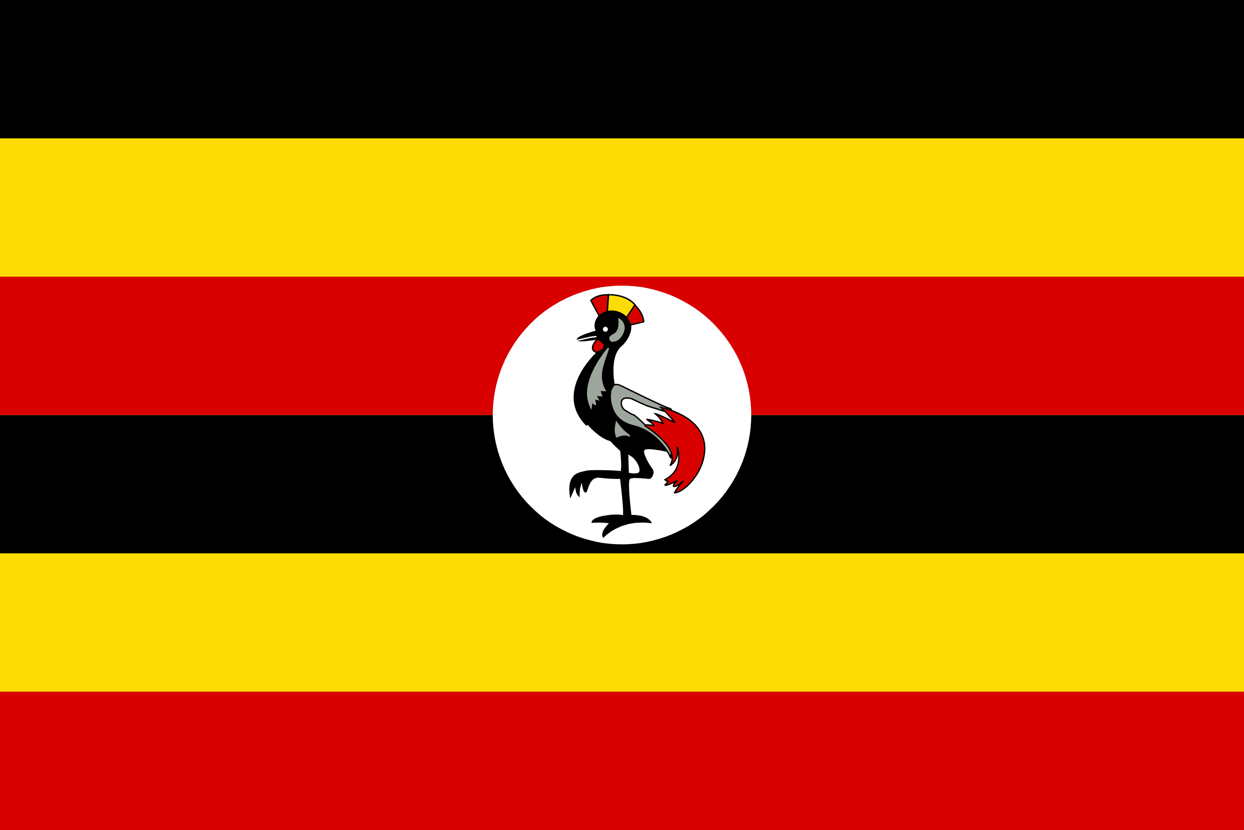 Country flag Uganda