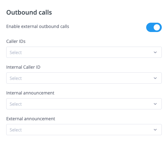 Outbound Calls