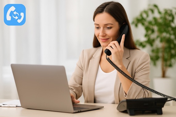 professional phone answering first impression business remote communication tools smart office technology